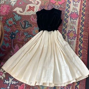 Vintage Hand Made Retro Rockabilly Dress size 4-6